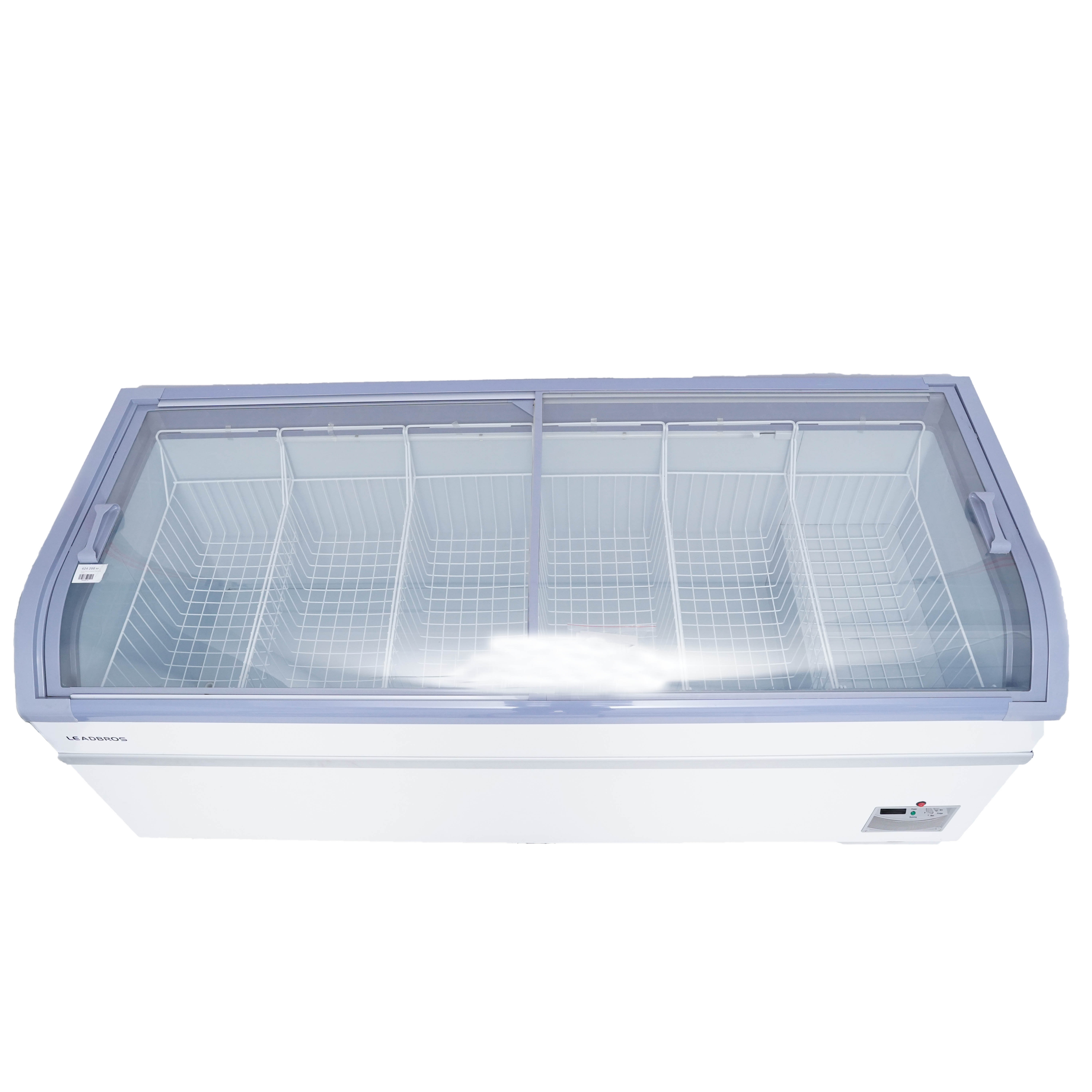 Жарочные шкафы - Морозильник со стеклом SD/SC-2100 R (210х85х85)