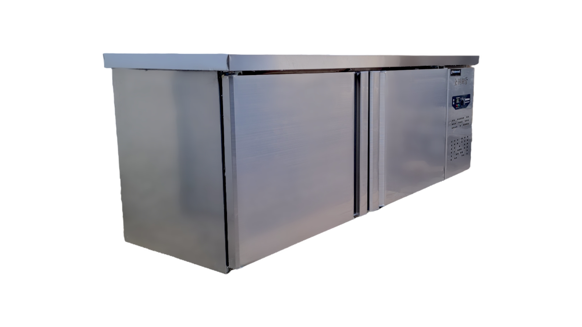Холодильники - YQ ТУМБА 1.8M (L) (80X181X1100) 460 L МОРОЗИЛЬНИК+ХОЛОДИЛЬНИК