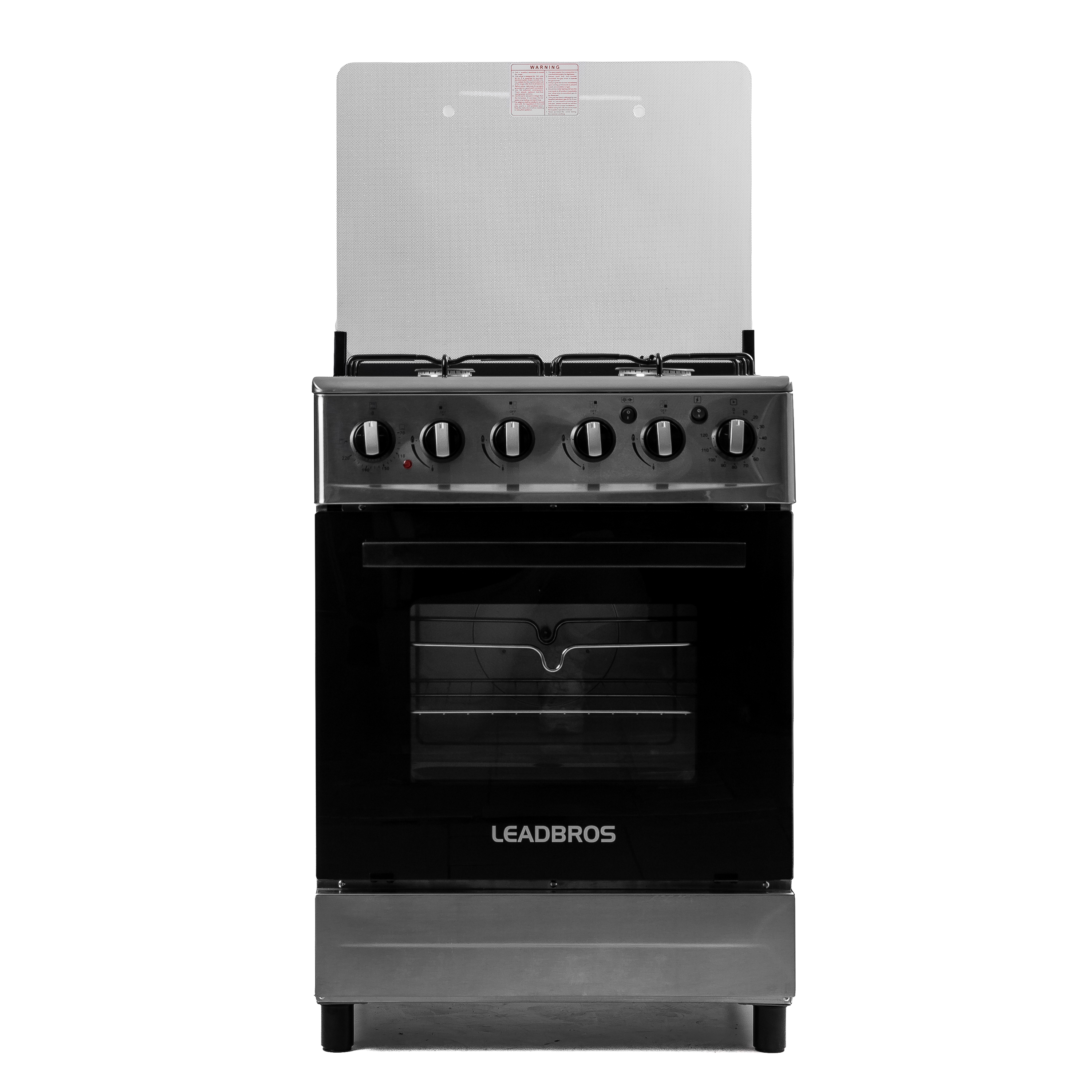 - Кухонная электро-газовая плита Leadbros KZ600-G4AS